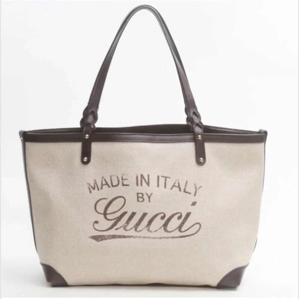 Hot Find! Gucci Signature Tote - Rare Collectable, Made in Italy, Like New - Picture 2 of 15